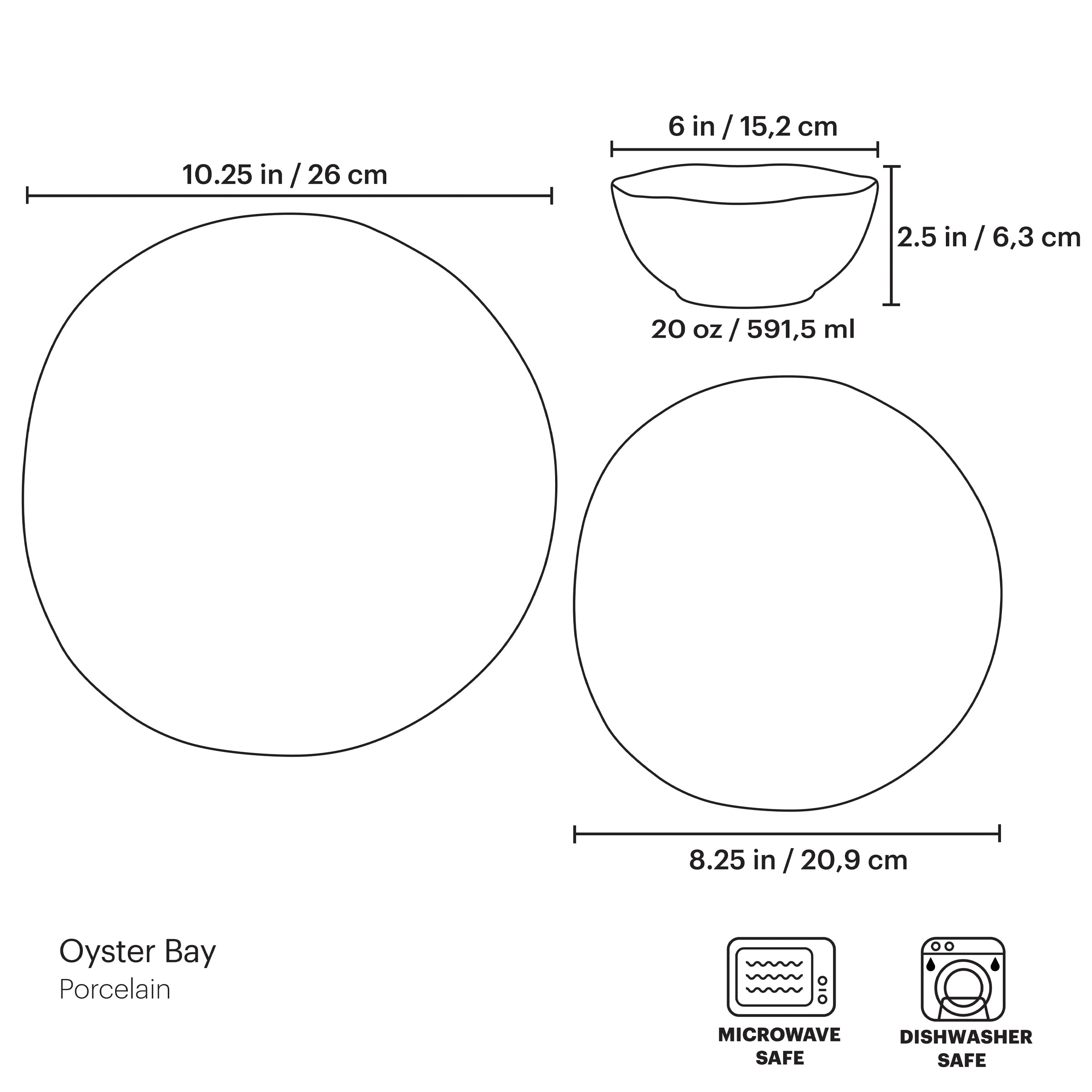 Lenox Premium Oyster Bay 12-Piece Dinnerware Set - Image 15