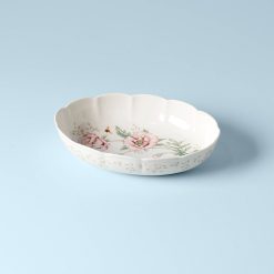 Lenox Premium Butterfly Meadow Scalloped Oval Baker