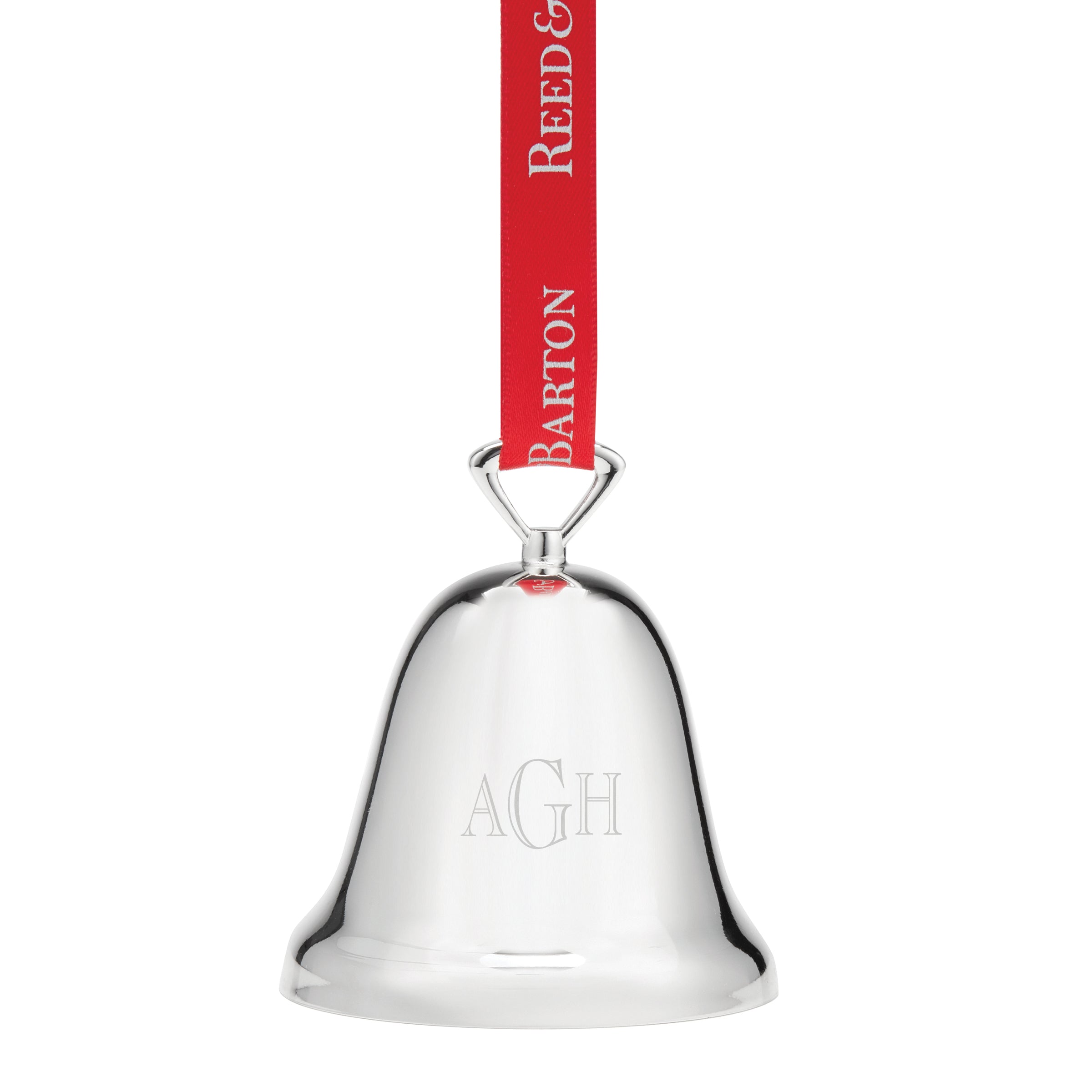 Lenox Premium Personalized Christmas Silverplated Bell Ornament