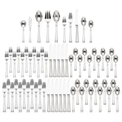 Alternative view of Lenox Premium Esquire 65-Piece Flatware Set