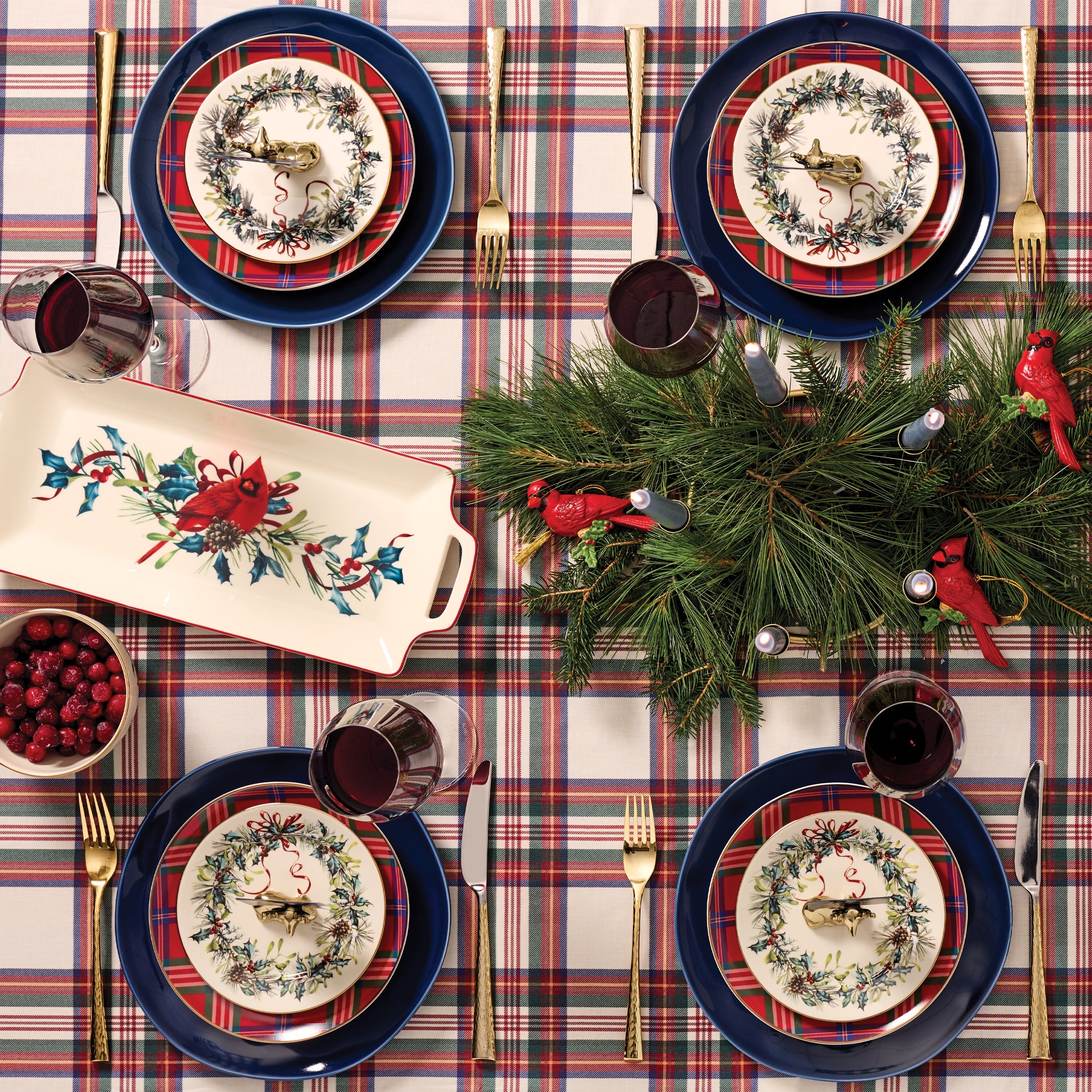 Lenox Premium Winter Greetings 5-Piece Place Setting - Image 2
