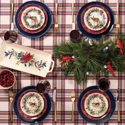 Alternative view of Lenox Premium Winter Greetings 12-Piece Dinnerware Set