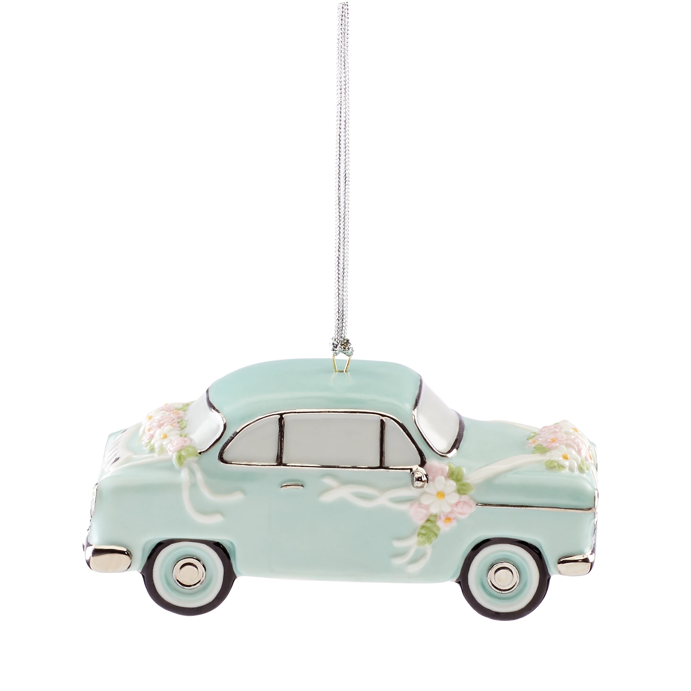 Lenox Premium Personalized Just Married Car Ornament - Image 6