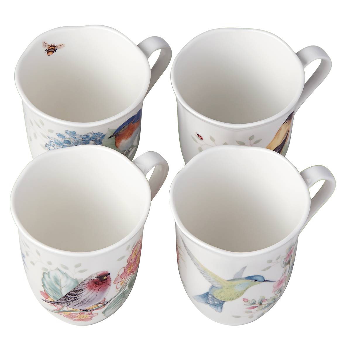 Lenox Premium Butterfly Meadow Flutter Mugs, Set of 4 - Image 4