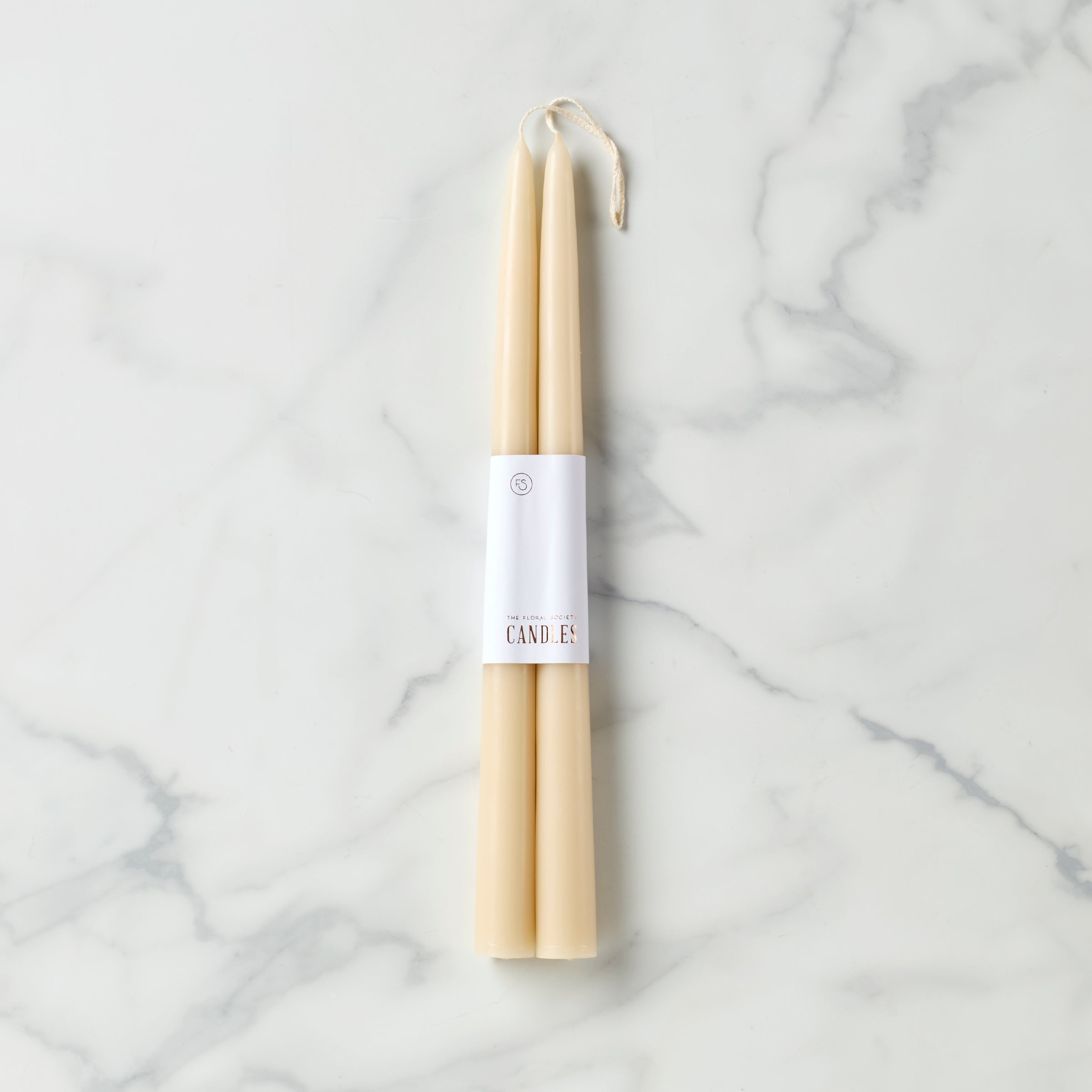 Lenox Premium Dipped Parchment 12 Taper Candle, Set of 2