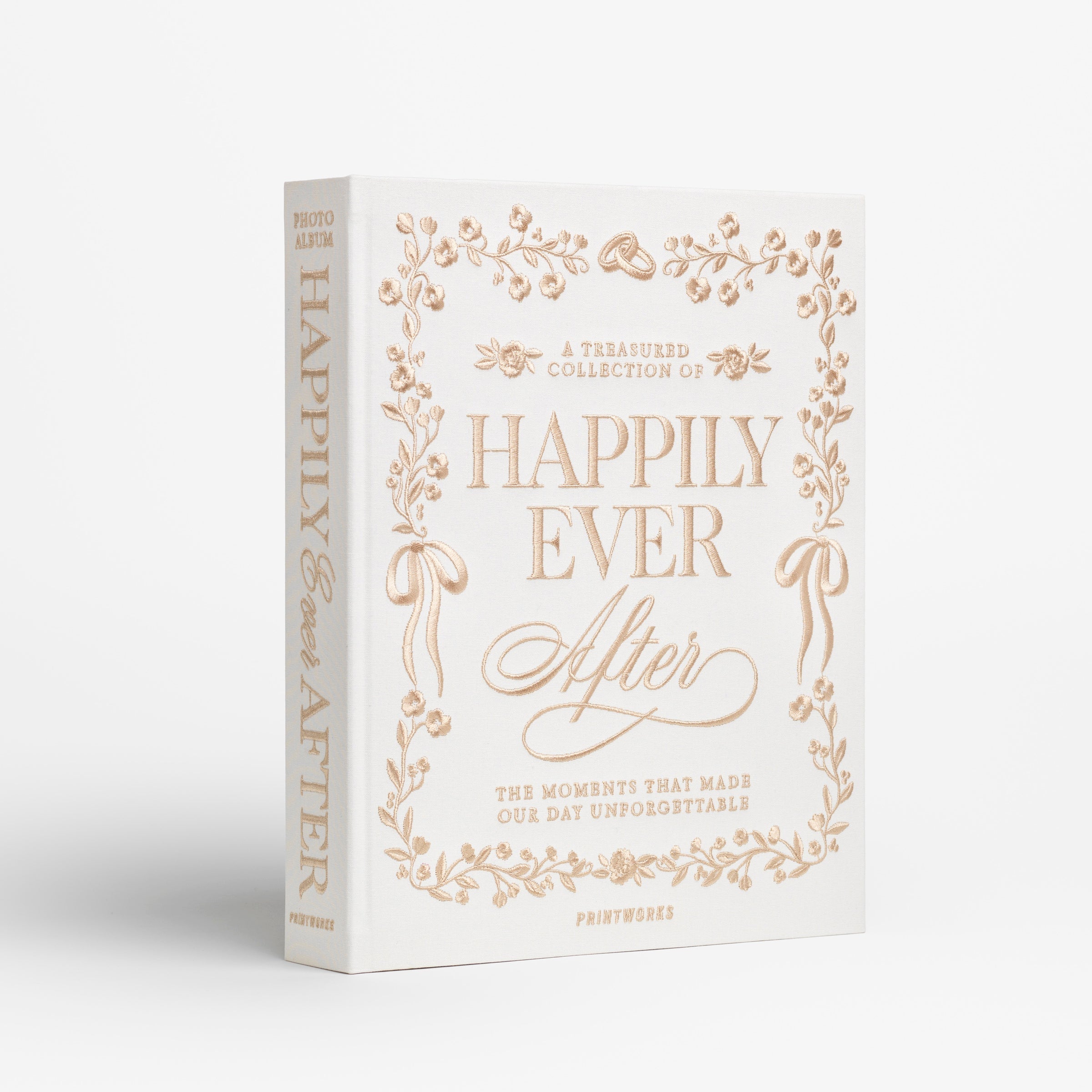 Lenox Premium Happily Ever After Embroidered Wedding Photo Album