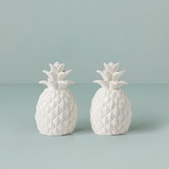 Lenox Premium Wicker Creek Pineapple Salt & Pepper Set