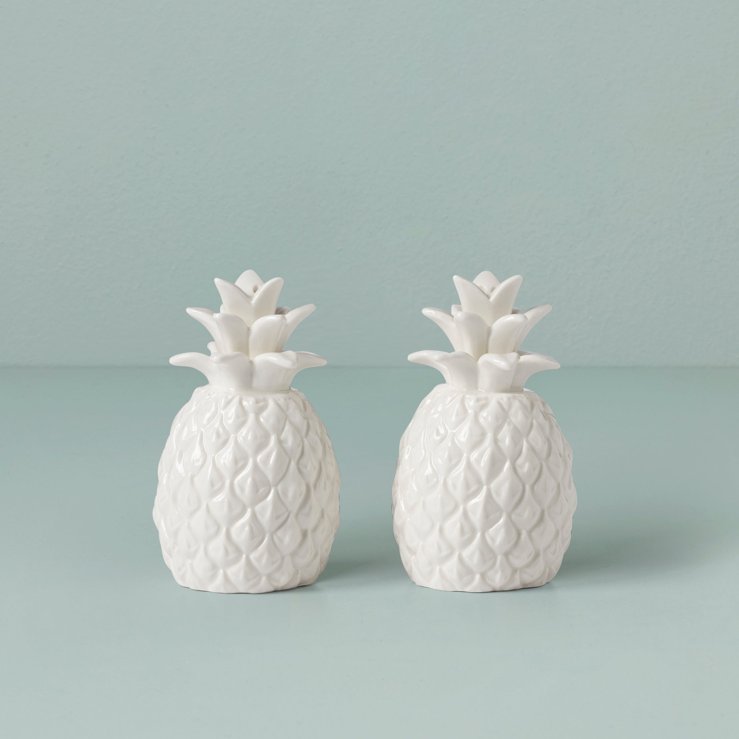Lenox Premium Wicker Creek Pineapple Salt & Pepper Set