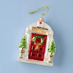 Lenox Premium 2026 Retro Blown Glass New Home Ornament
