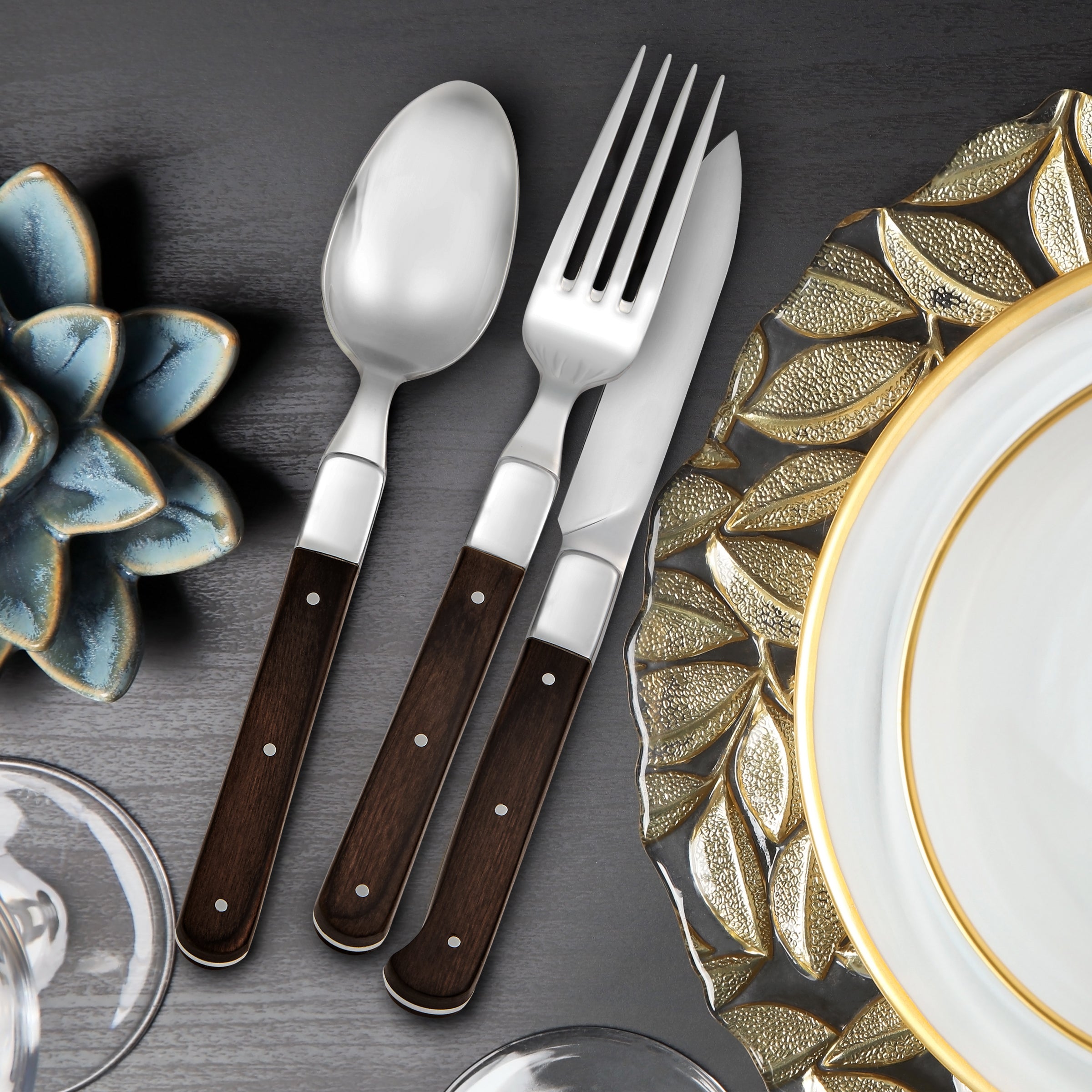Lenox Premium St. Michel 20-Piece Flatware Set - Image 5