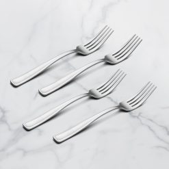Lenox Premium Reid Satin Salad Forks, Set of 4