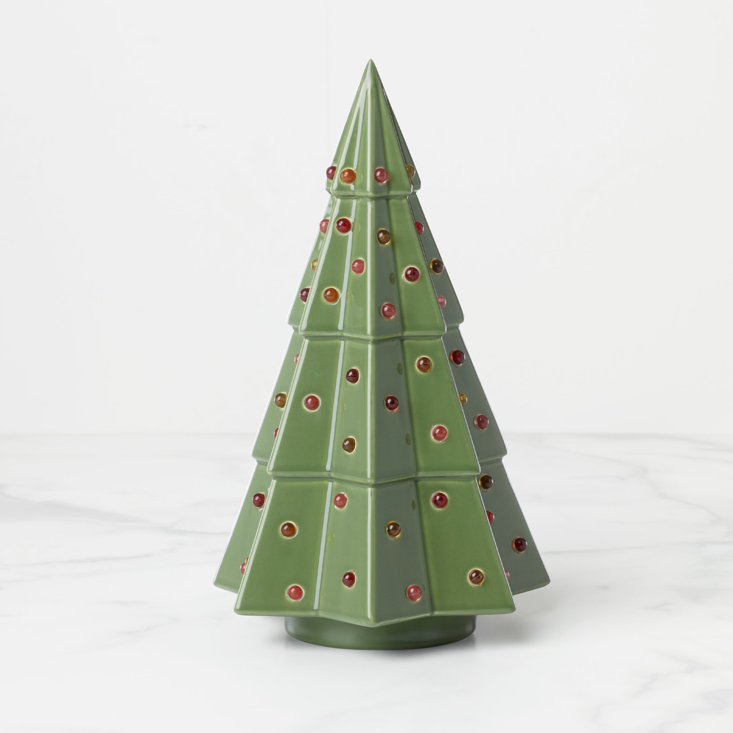 Lenox Premium Evergreen Large Lit Tree Figurine - Image 2