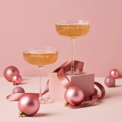 Alternative view of Lenox Premium Winding Down & Cheering Up Coupe Glasses, Set of 2