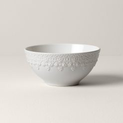 Lenox Premium Chelse Muse Fleur White All-Purpose Bowl