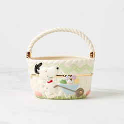 Lenox Premium Snoopy Easter Basket