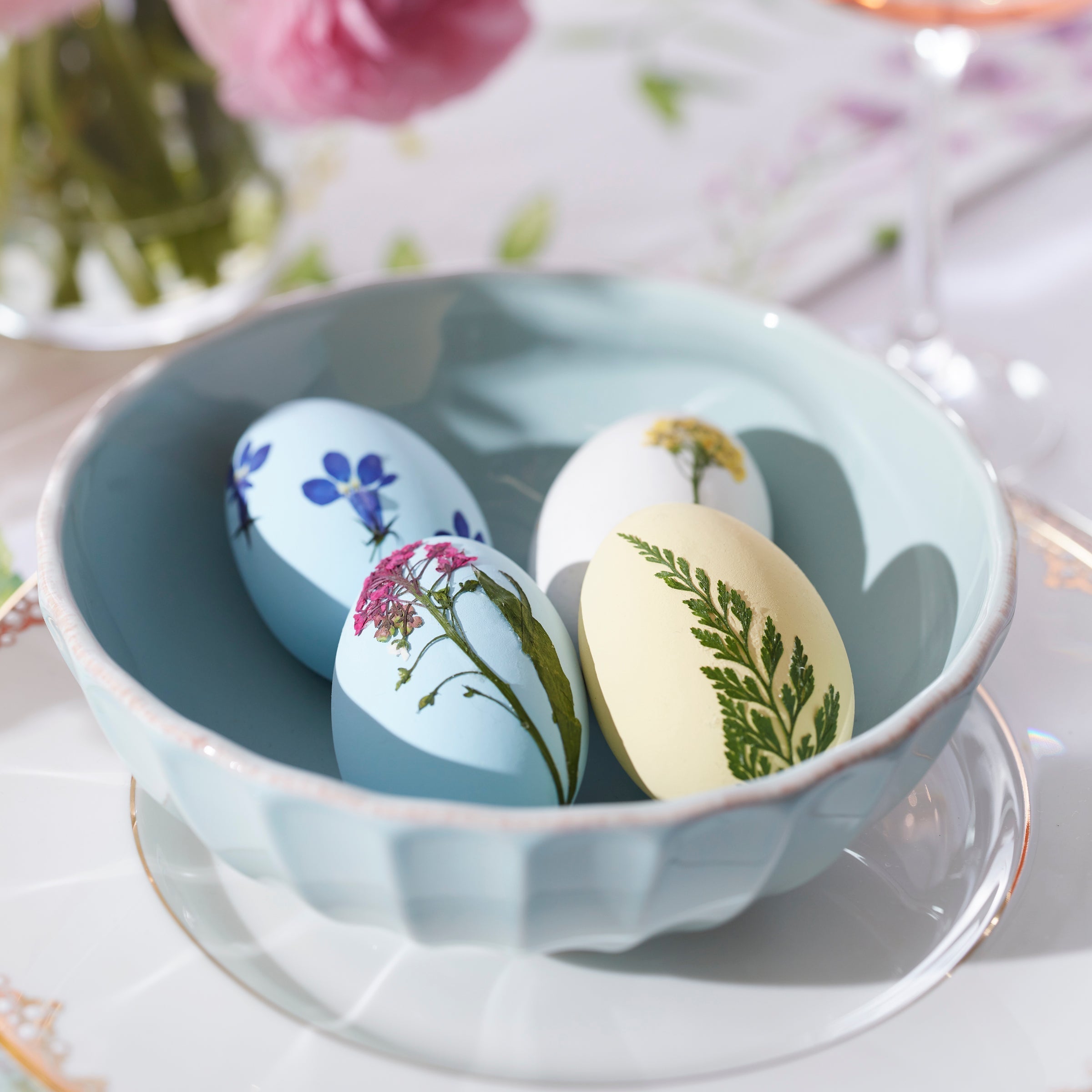 Lenox Premium French Perle Scallop Ice Blue 12-Piece Dinnerware Set - Image 6