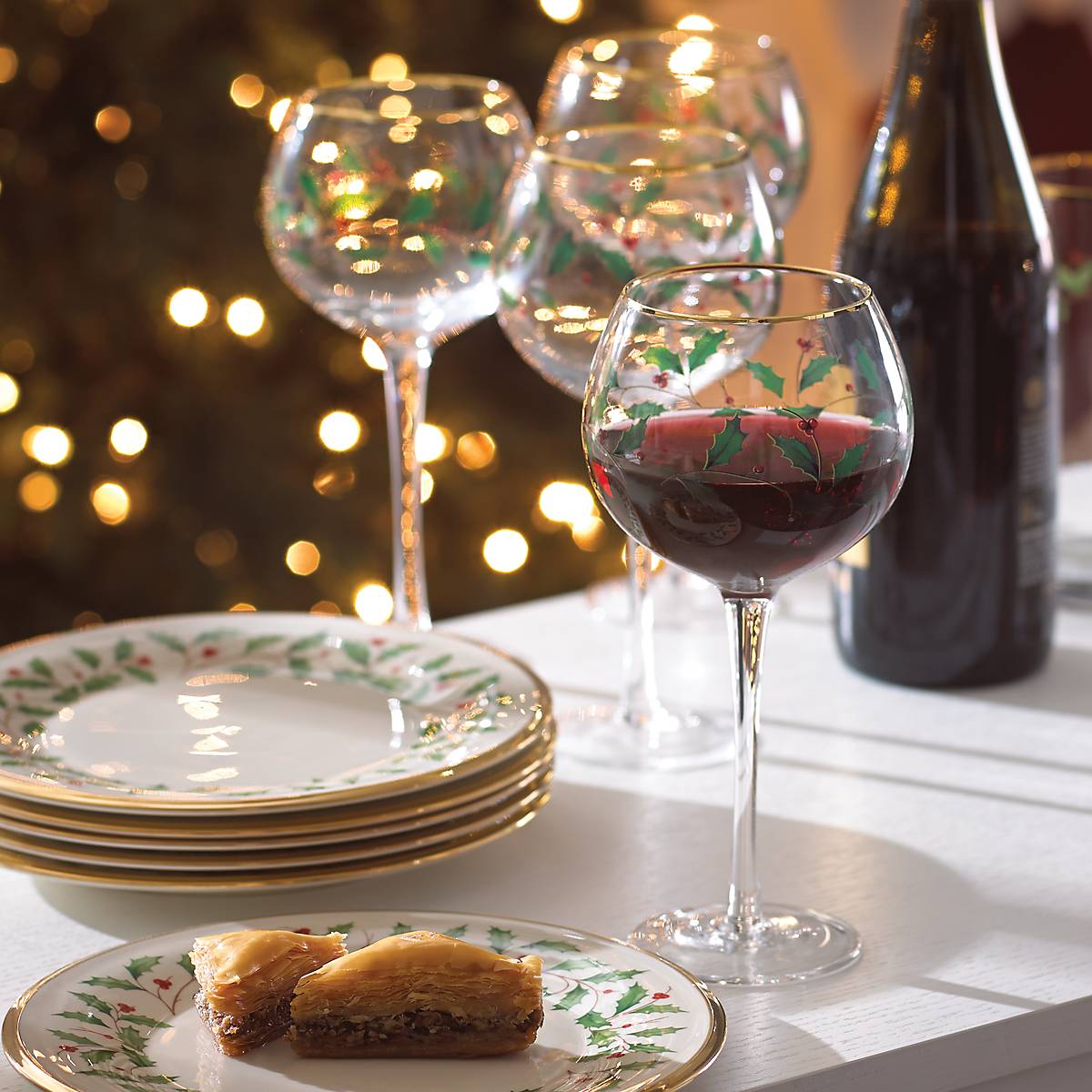 Lenox Premium Holiday Balloon Glasses, Set of 4 - Image 9