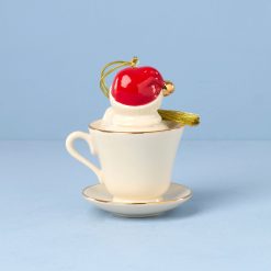 Alternative view of Lenox Premium Coffee Tea & Me Snowman Ornament