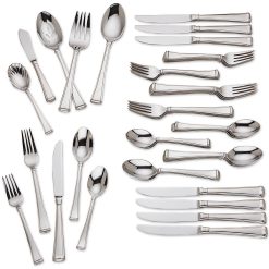 Lenox Premium Column 45-Piece Flatware Set