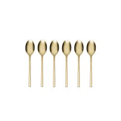 Lenox Premium Allay Champagne Teaspoons, Set of 6