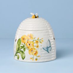 Alternative view of Lenox Premium Butterfly Meadow Honeycomb Candy Jar