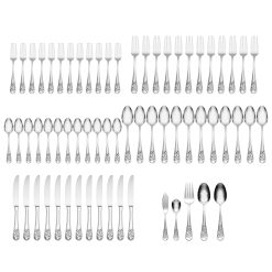 Alternative view of Lenox Premium Chestnut Ridge 65-Piece Flatware Set