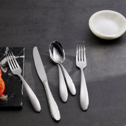 Alternative view of Lenox Premium Reyna 45-Piece Flatware Set