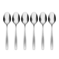 Lenox Premium Paulina Satin Mirror Teaspoons, Set of 6