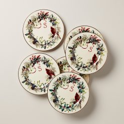 Lenox Premium Winter Greetings Salad Plates, Set of 6