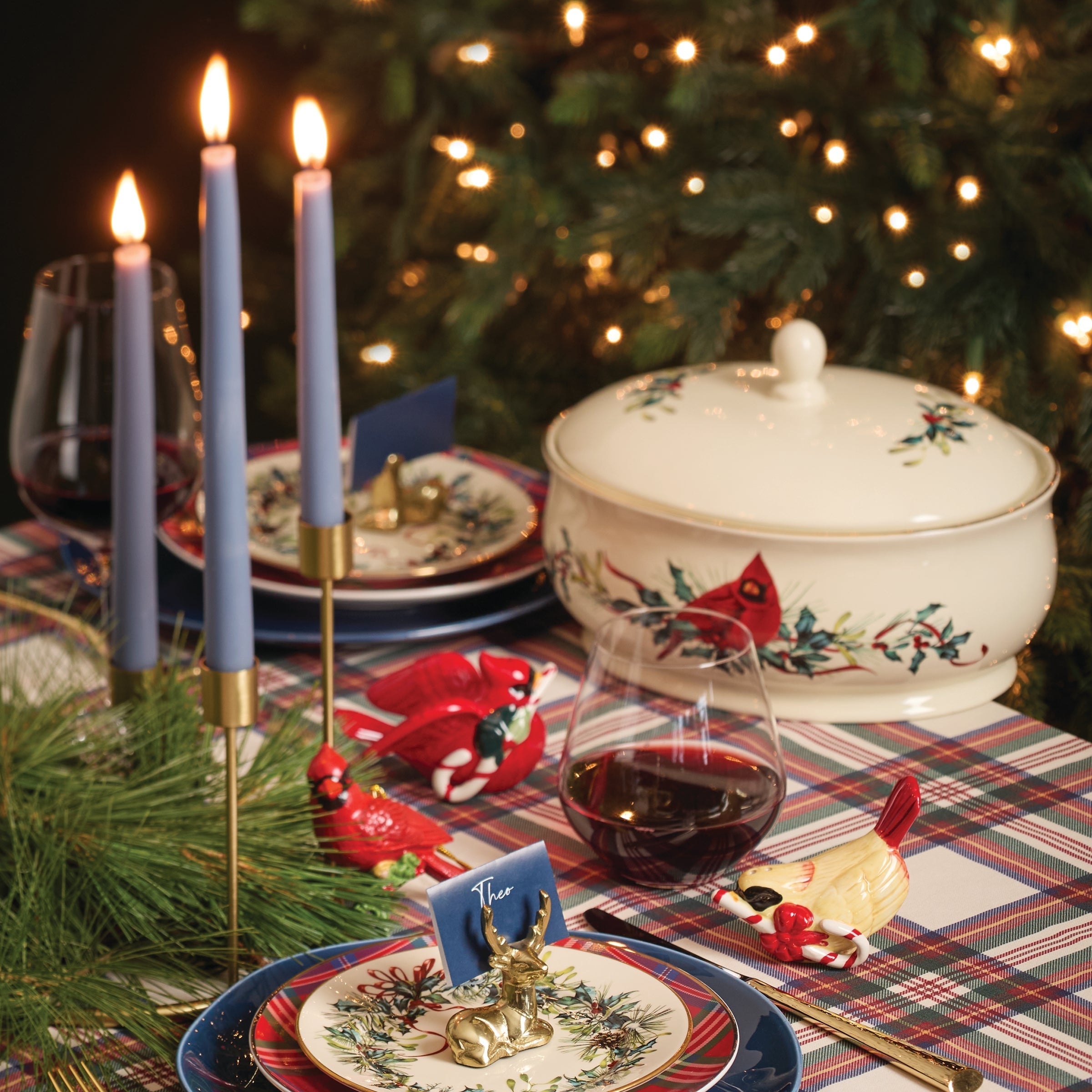 Lenox Premium Winter Greetings 5-Piece Place Setting - Image 5