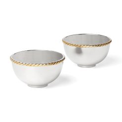Lenox Premium Roseland Nut Bowls, Set of 2