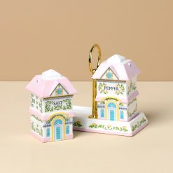 Alternative view of Lenox Premium Lenox Spice Village Salt & Pepper with Tray