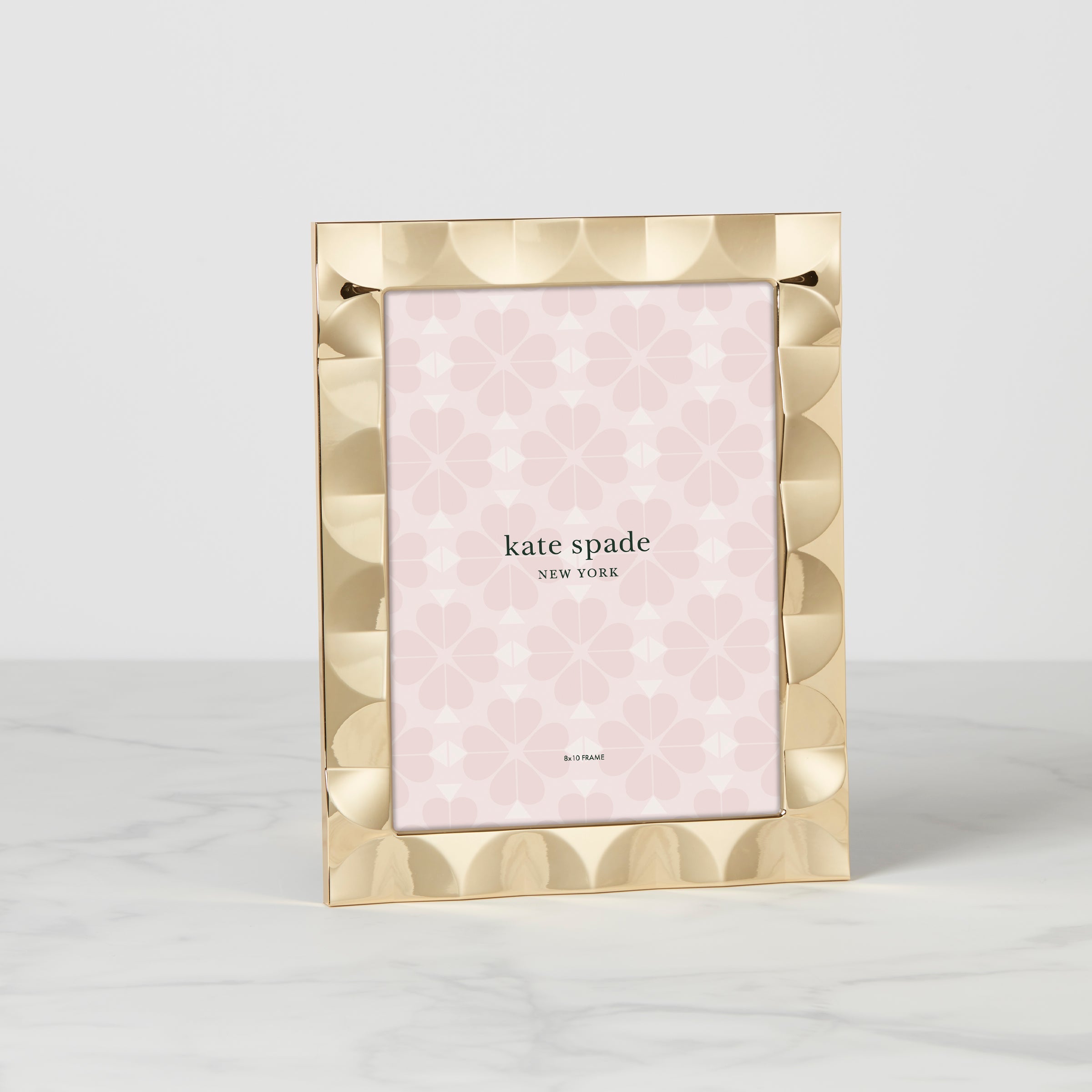 Lenox Premium South Street Gold 8x10 Scallop Photo Frame