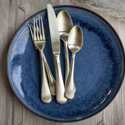 Lenox Premium Eloquence Champagne Satin 20-Piece Flatware Set