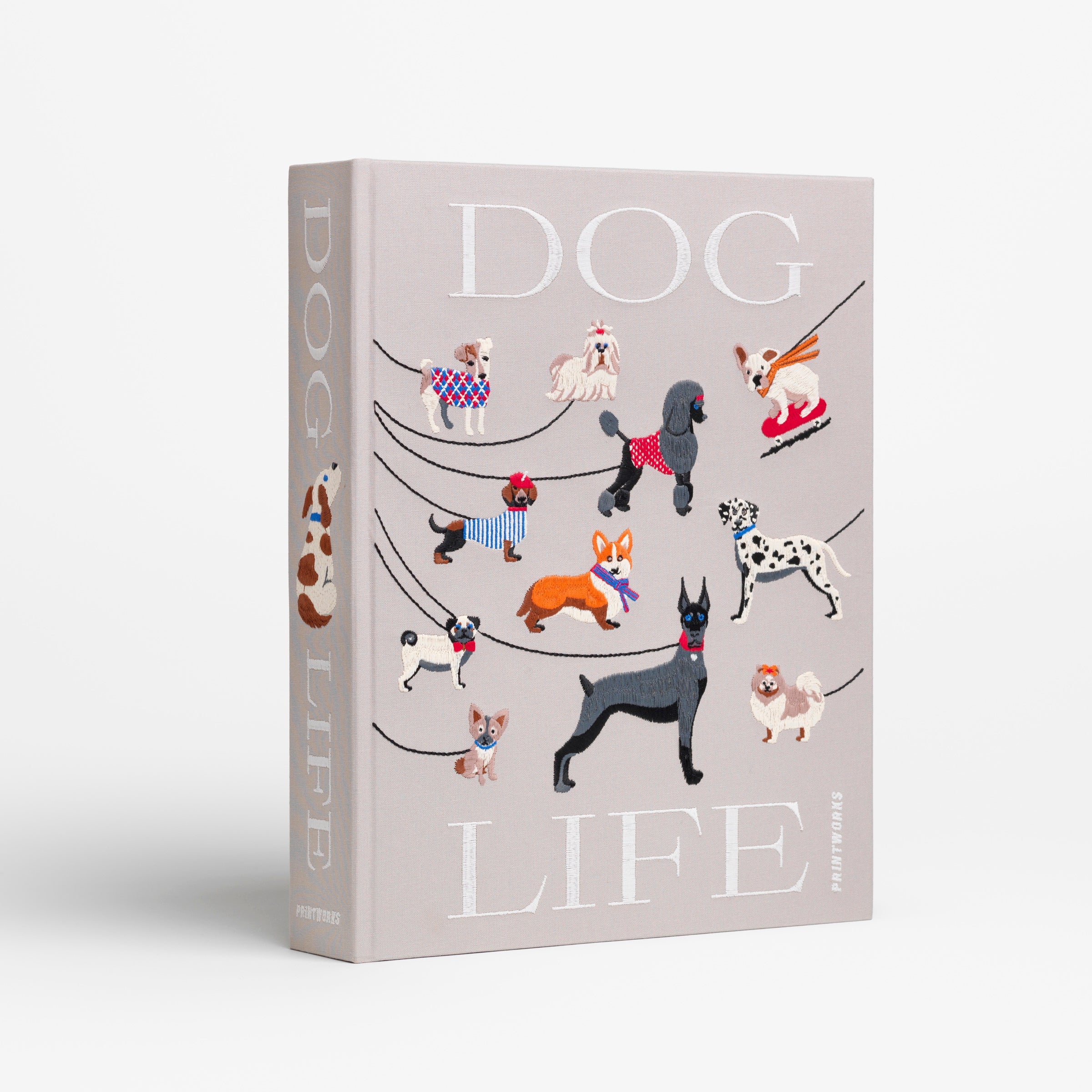 Lenox Premium A Dog's Life Embroidered Photo Album