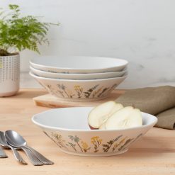 Alternative view of Lenox Premium Wildflowers Dinner Bowls, Set of 4