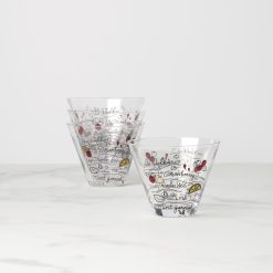 Lenox Premium Make Merry Stemless Martini Glasses, Set of 4
