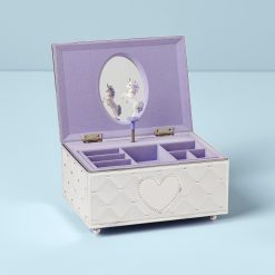 Lenox Premium Childhood Memories Unicorn Music Jewelry Box