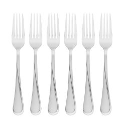 Lenox Premium Gravity Sand Dinner Forks, Set of 6