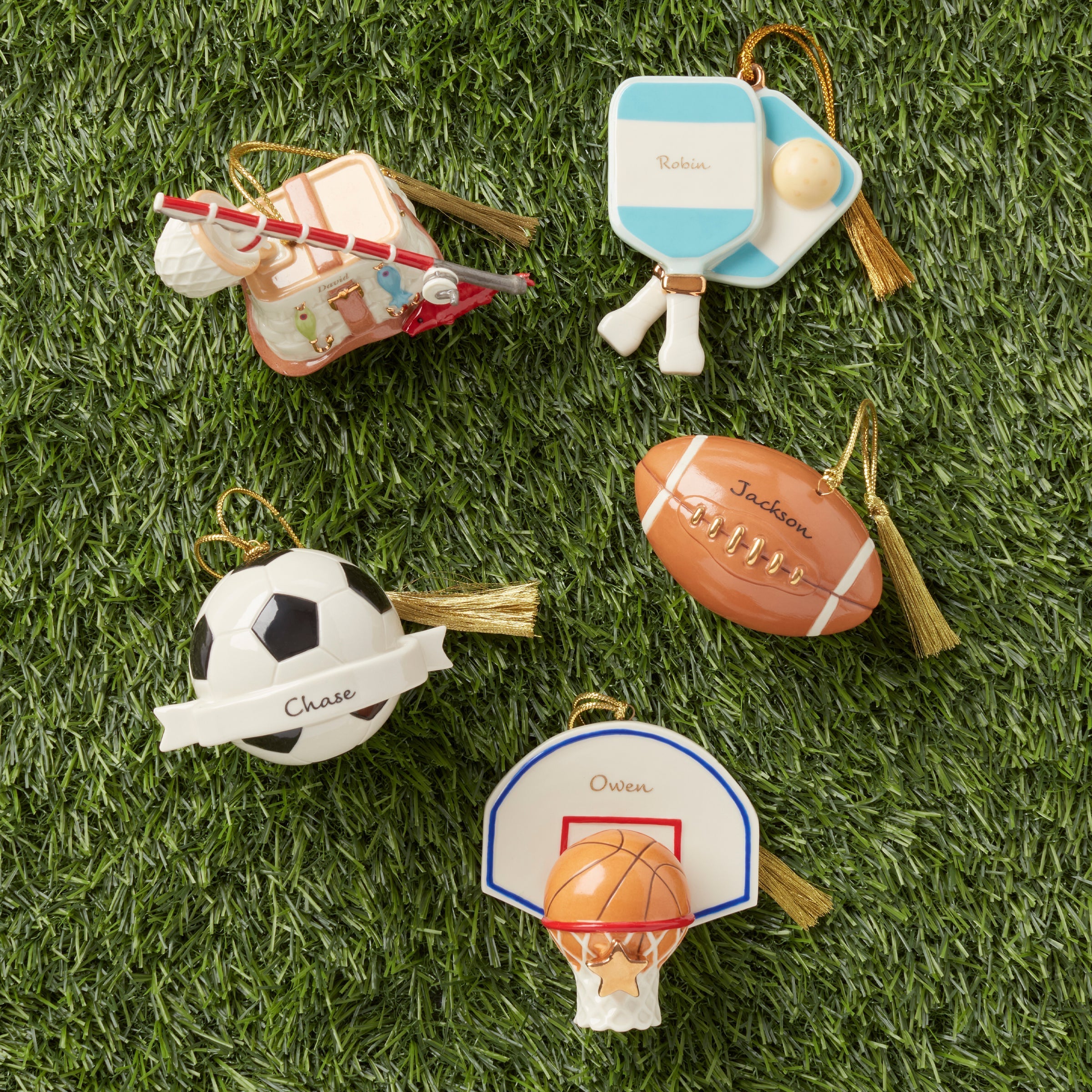 Lenox Premium Personalized Basketball Ornament - Image 7