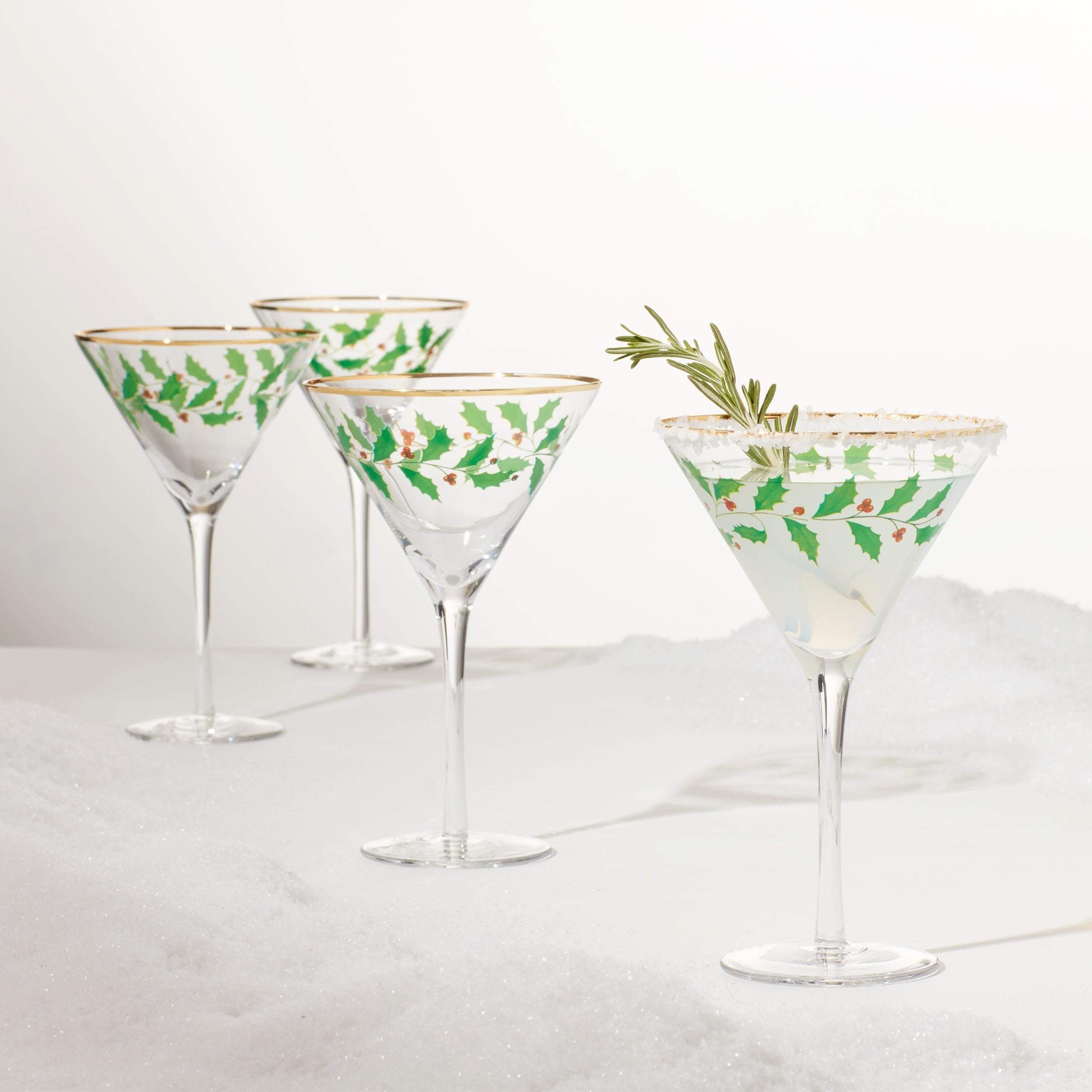 Lenox Premium Holiday Martini Glasses, Set of 4 - Image 5