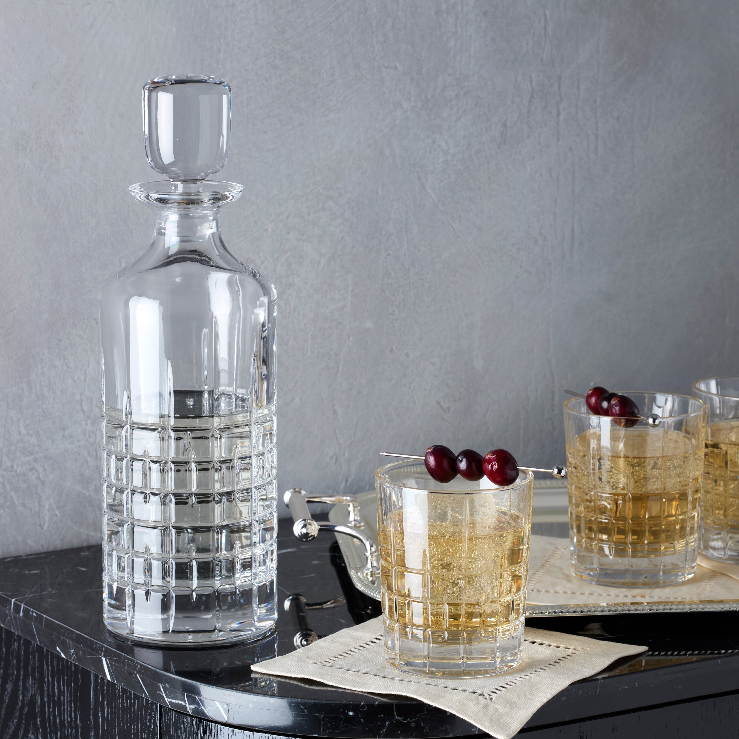 Lenox Premium Deklan Crystal Double Old Fashion Glasses, Set of 4 - Image 4