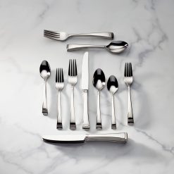 Alternative view of Lenox Premium Federal Platinum 20-Piece Flatware Set