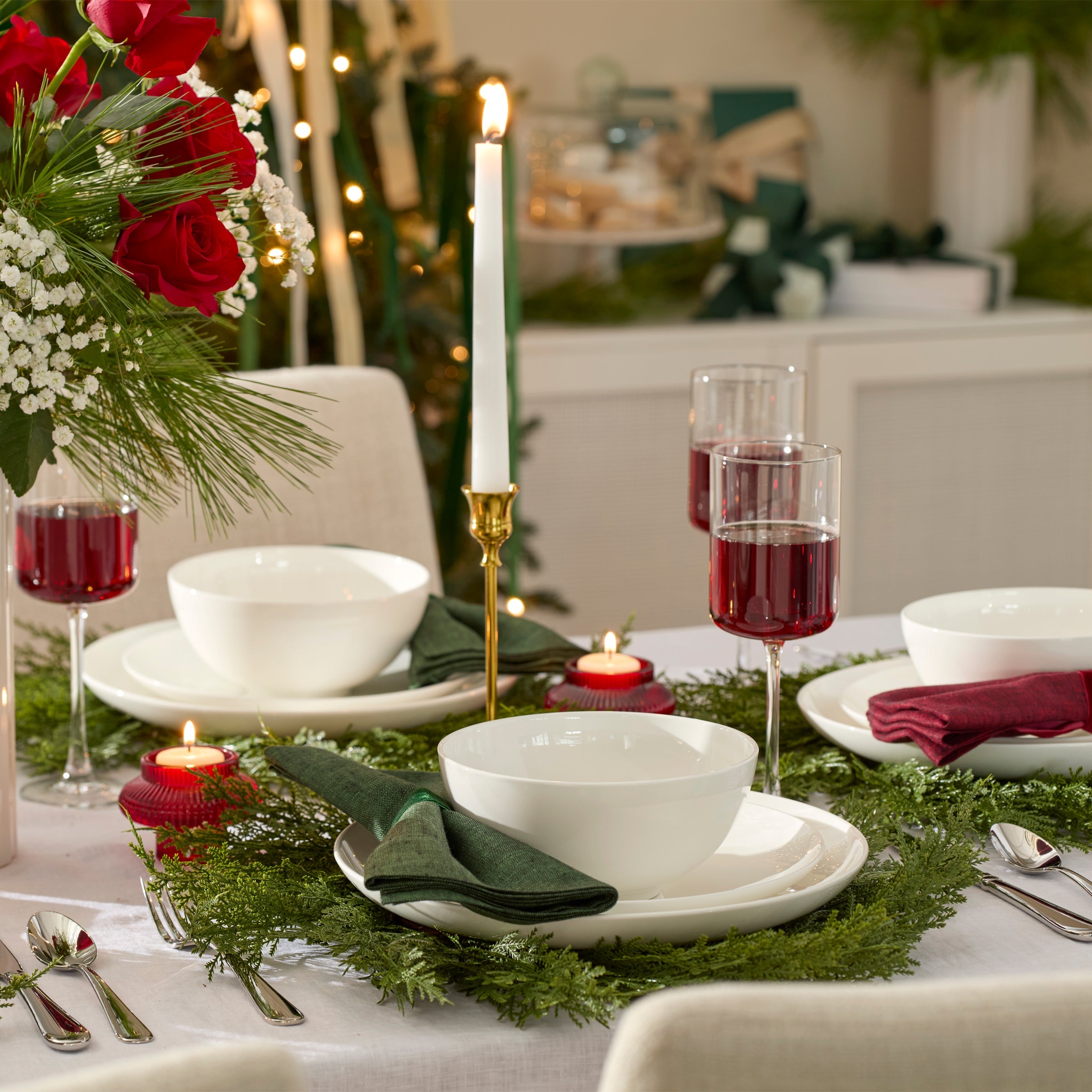 Lenox Premium Studio 1414 Coupe 12-Piece Dinnerware Set - Image 17