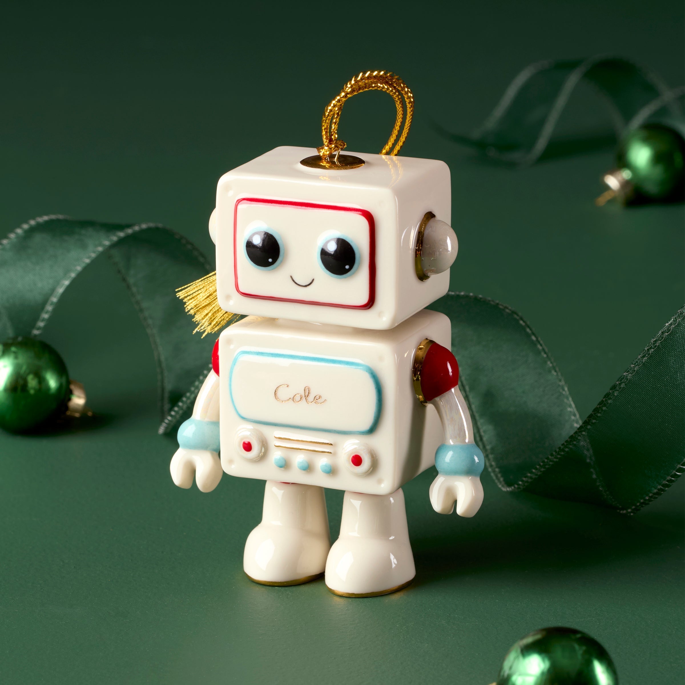 Lenox Premium Personalized Robot Ornament - Image 2