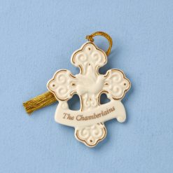 Lenox Premium Personalized My Family Cross Ornament