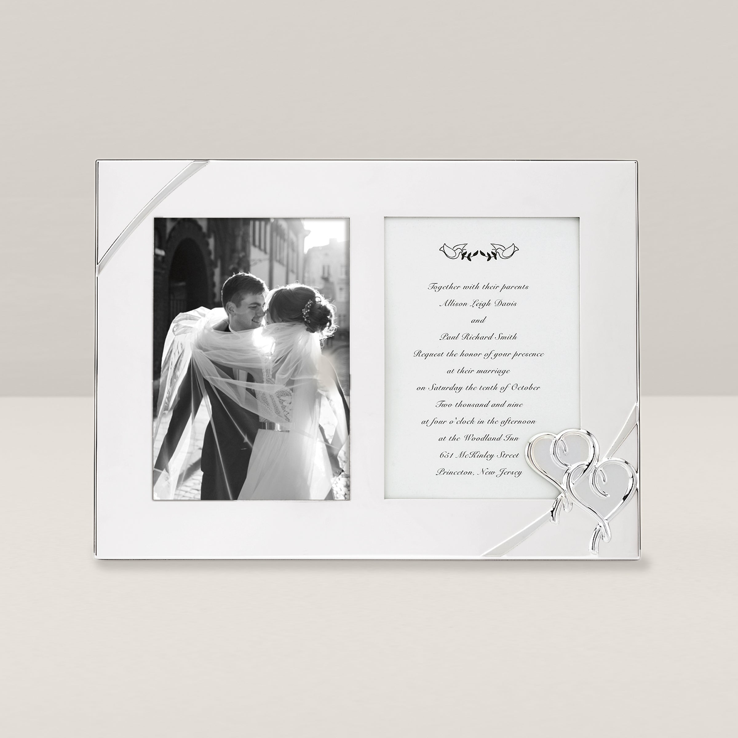 Lenox Premium True Love Double Invitation Frame