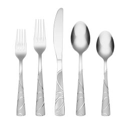 Lenox Premium Sasha Sand 20-Piece Flatware Set