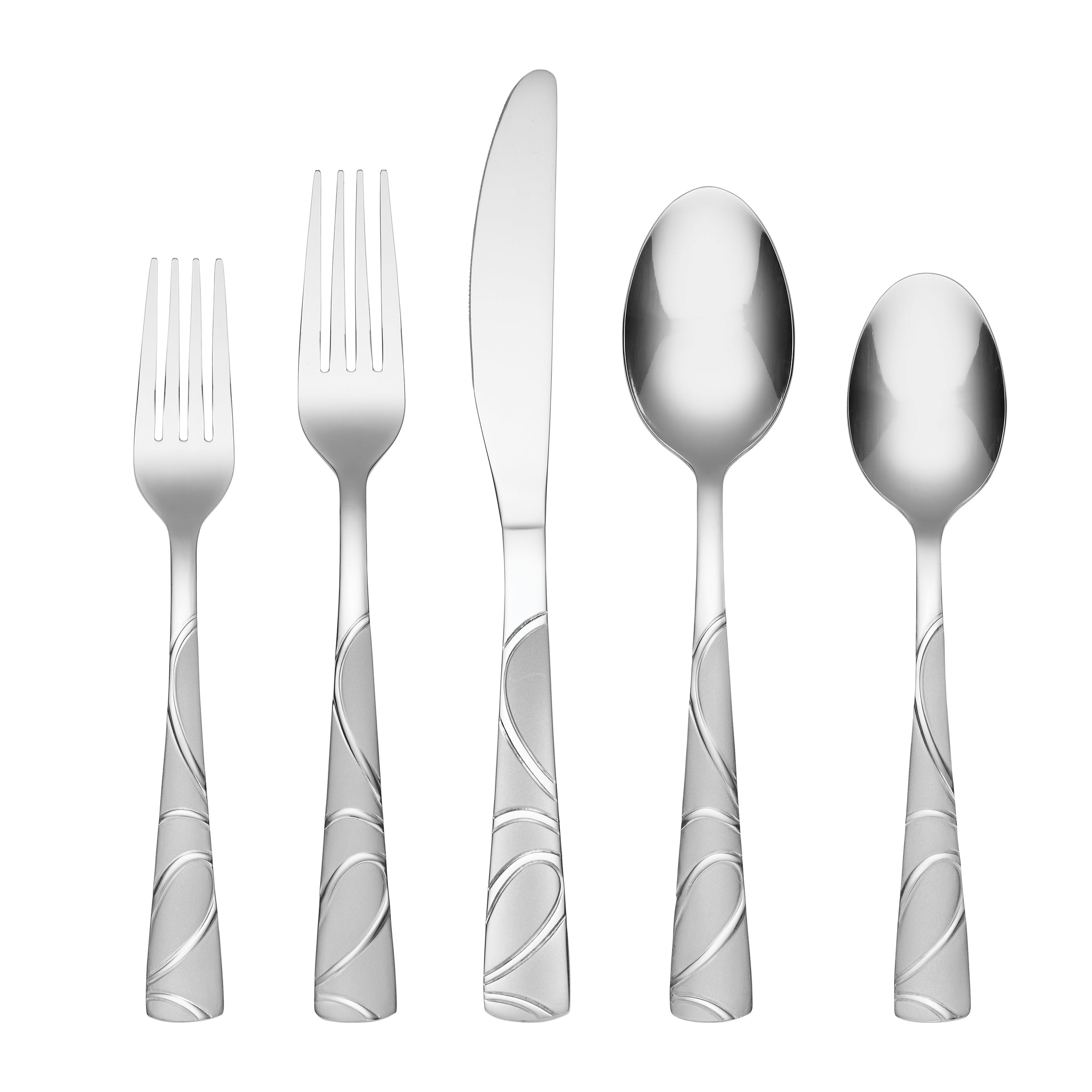 Lenox Premium Sasha Sand 20-Piece Flatware Set