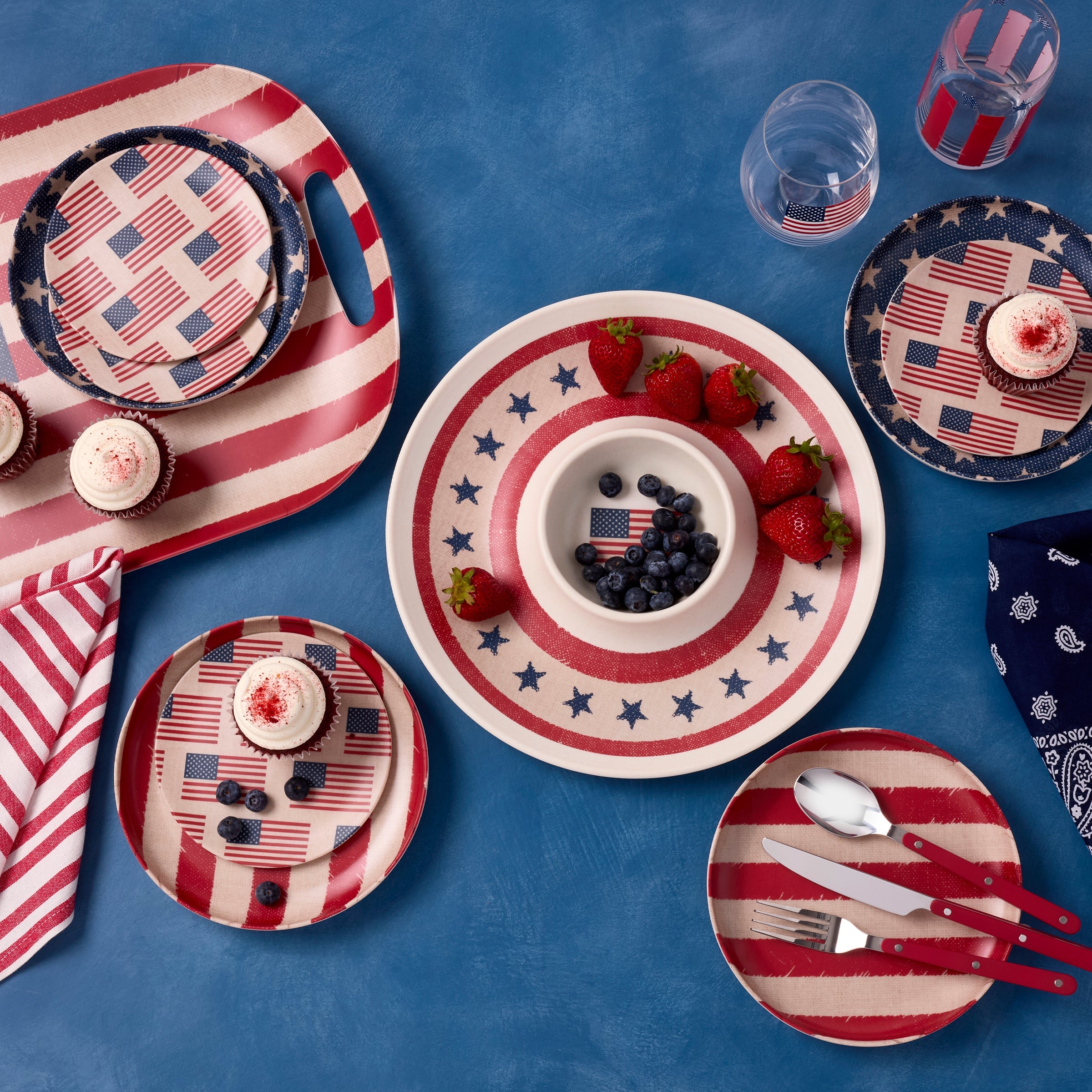 Lenox Premium Vintage Americana Tidbit Plates - Set Of 4 - Image 2